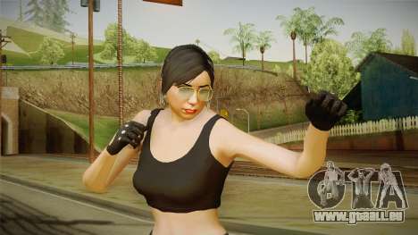 GTA 5 Heists DLC Female Skin 2 pour GTA San Andreas