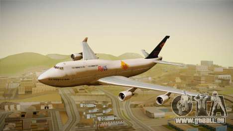 Boeing 747-400 FlyUS with NMB Logo pour GTA San Andreas