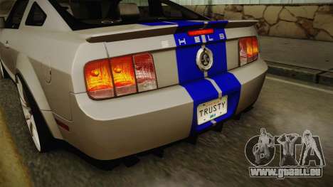 Ford Mustang Shelby GT500KR Super Snake pour GTA San Andreas