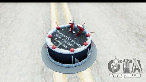 Han Farhan Cake Grenade für GTA San Andreas