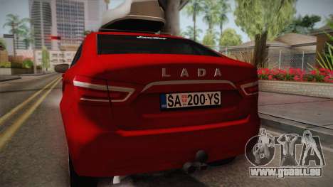 Lada Vesta Sedan für GTA San Andreas
