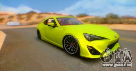 Toyota GT86 2015 Stance pour GTA San Andreas