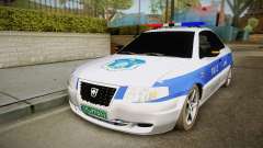 Ikco Samand Police v2 für GTA San Andreas
