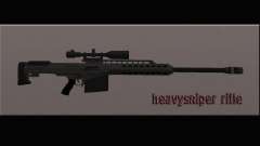 Heavysniper rifle pour GTA San Andreas