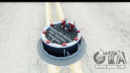 Han Farhan Cake Grenade für GTA San Andreas