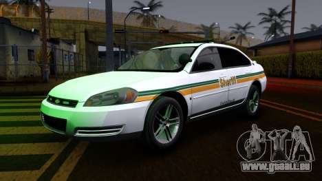 2008 Chevrolet Impala LTZ County Sheriff pour GTA San Andreas