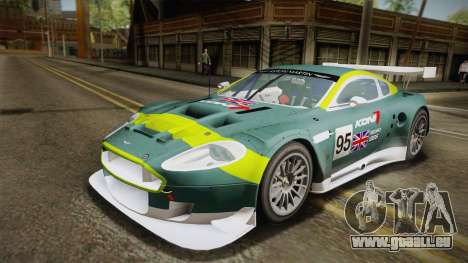 Aston Martin Racing DBR9 2005 v2.0.1 YCH Dirt pour GTA San Andreas