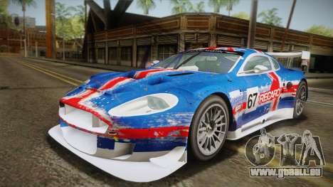 Aston Martin Racing DBR9 2005 v2.0.1 YCH Dirt pour GTA San Andreas