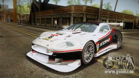 Aston Martin Racing DBR9 2005 v2.0.1 YCH Dirt pour GTA San Andreas