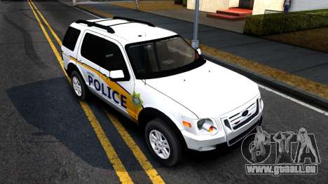 Ford Explorer Slicktop Metro Police 2010 pour GTA San Andreas