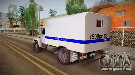 GAZ 3309 de la Police pour GTA San Andreas