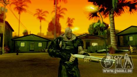 Resident Evil ORC - Nemesis pour GTA San Andreas