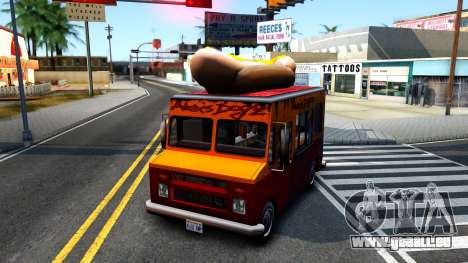 New HotDog Van für GTA San Andreas