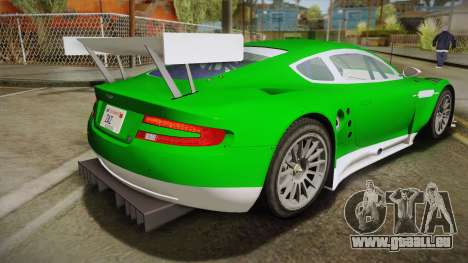 Aston Martin Racing DBR9 2005 v2.0.1 YCH Dirt pour GTA San Andreas