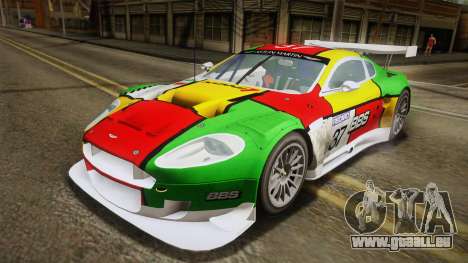 Aston Martin Racing DBR9 2005 v2.0.1 YCH Dirt pour GTA San Andreas