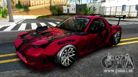 Mazda RX-7 Madbull Rocket Bunny für GTA San Andreas