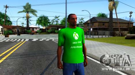 T-Shirt Xbox1 pour GTA San Andreas