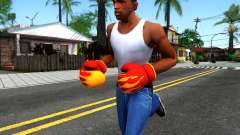 Red With Flames Boxing Gloves Team Fortress 2 pour GTA San Andreas