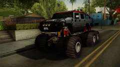 Hummer H2 6x6 Monster für GTA San Andreas
