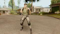 Resident Evil HD - Chris Redfield S.T.A.R.S für GTA San Andreas