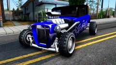 Duke Blue Hotknife Race Car für GTA San Andreas