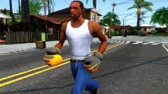 Black With Flames Boxing Gloves Team Fortress 2 pour GTA San Andreas