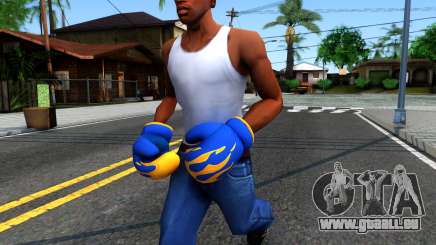Blue With Flames Boxing Gloves Team Fortress 2 für GTA San Andreas
