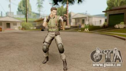 Resident Evil HD - Chris Redfield S.T.A.R.S für GTA San Andreas