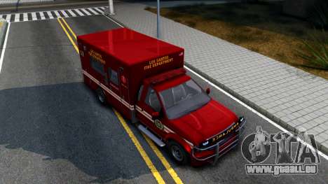 GTA V Vapid Sadler Ambulance pour GTA San Andreas