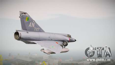 EMB Dassault Mirage III FAB für GTA San Andreas