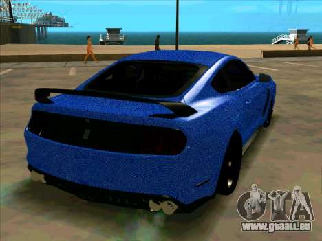 Ford Mustang BLUE STYLE pour GTA San Andreas