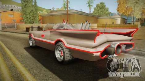 GTA 5 Vapid Peyote Batmobile 66 IVF pour GTA San Andreas