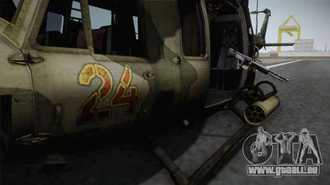 Bell UH-1N Russian pour GTA San Andreas