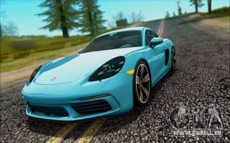 Porsche 718 Cayman S 2017 pour GTA San Andreas