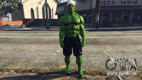 GTA 5 The Hulk with eyes