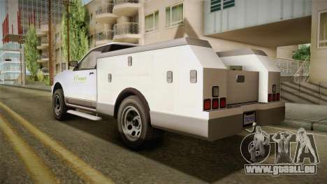 GTA 5 Vapid Utility Van IVF pour GTA San Andreas