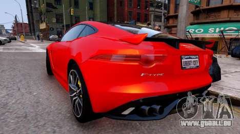 Jaguar F-Type SVR v1.0 2016 für GTA 4