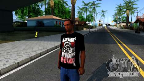 Nike Air Jordan S.O.M. Do You Know T-Shirt Black für GTA San Andreas