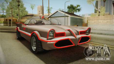 GTA 5 Vapid Peyote Batmobile 66 IVF pour GTA San Andreas