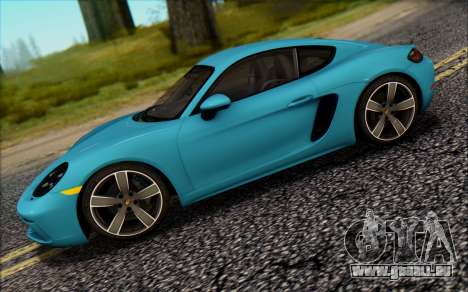 Porsche 718 Cayman S 2017 für GTA San Andreas