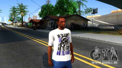 Nike Air Jordan S.O.M. Do You Know T-Shirt White für GTA San Andreas