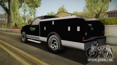 GTA 5 Vapid Utility Van pour GTA San Andreas