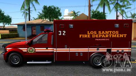 GTA V Vapid Sadler Ambulance für GTA San Andreas