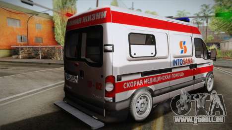 Renault Master Krankenwagen für GTA San Andreas