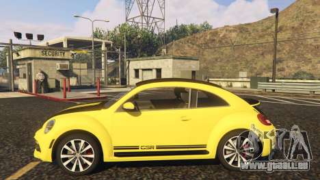 Limited Edition VW Beetle GSR 2012