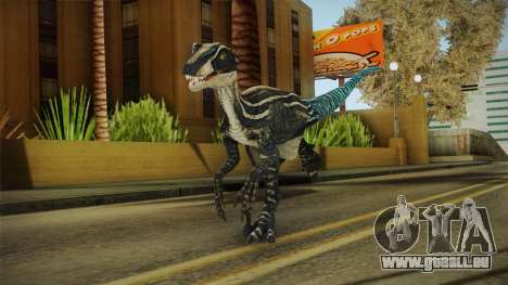 Primal Carnage Velociraptor Blue Tailed für GTA San Andreas