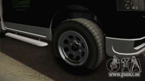 GTA 5 Vapid Utility Van pour GTA San Andreas