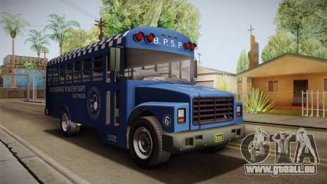 GTA 5 Vapid Police Prison Bus IVF pour GTA San Andreas