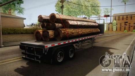 GTA 5 Log Trailer v3 IVF für GTA San Andreas