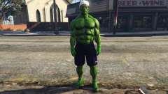 The Hulk with eyes pour GTA 5